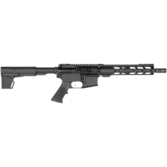 Hi-Point HP15P300BLK HP 15P 300 Blackout 30+1 10.50" Black Threaded Barrel, Black Aluminum Receiver w/Picatinny Rail, M-LOK Handguard, Blade Black Polymer Brace, Black Polymer Grip