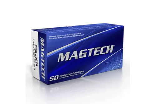 Magtech 9mm Luger 115 gr Jacket Hollow Point 50rd