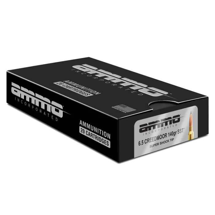 Ammo Inc. Signature Brass 6.5 Creedmoor 140 Grain 20-Rounds SST Ammo Inc. Signature Brass 6.5 Creedmoor 140 Grain 20-Rounds SST