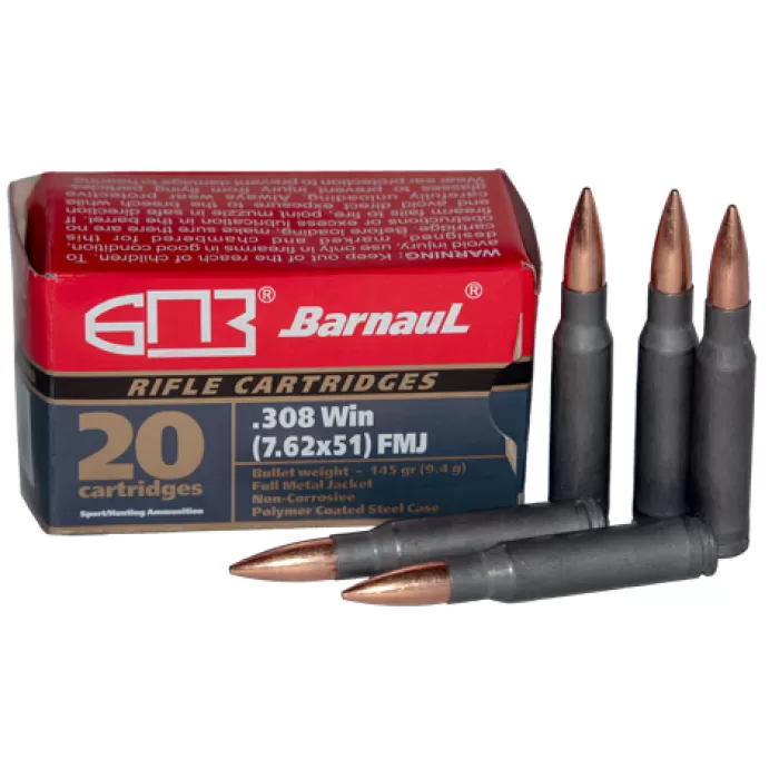 Hi-point , Barnaul 308win-brjkt-fmj145 308 145 Fmj 20rds Hi-point , Barnaul 308win-brjkt-fmj145 308 145 Fmj 20rds