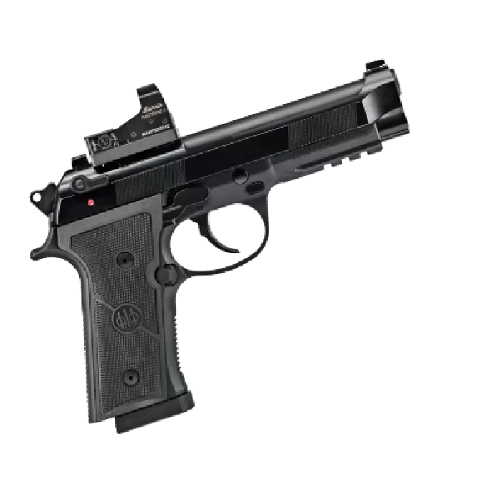 Beretta 92X RDO Centurion Black Bruniton Steel Finish 9mm 4.25" Barrel 10-Rounds FR with Vertec-Style Thin Grips Beretta 92X RDO Centurion Black Bruniton Steel Finish 9mm 4.25" Barrel 10-Rounds FR with Vertec-Style Thin Grips
