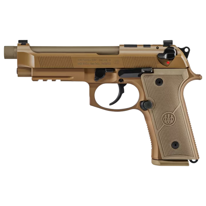 Beretta M9A4 Flat Dark Earth 9mm 5" Barrel 15-Rounds Night Sights Beretta M9A4 Flat Dark Earth 9mm 5" Barrel 15-Rounds Night Sights