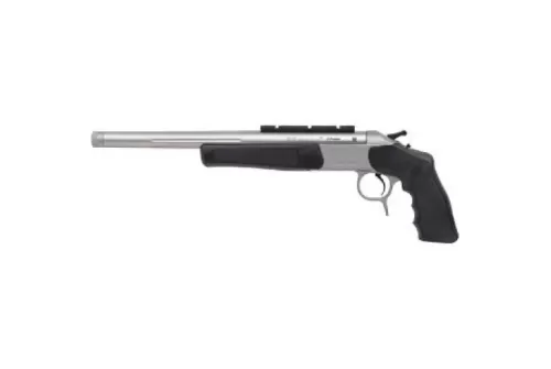 CVA Scout V2 Pistol Silver 6.5 Grendel 14" Barrel 1-Round with Rail