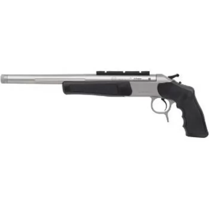 CVA Scout V2 Pistol Silver 6.5 Grendel 14" Barrel 1-Round with Rail CVA Scout V2 Pistol Silver 6.5 Grendel 14" Barrel 1-Round with Rail
