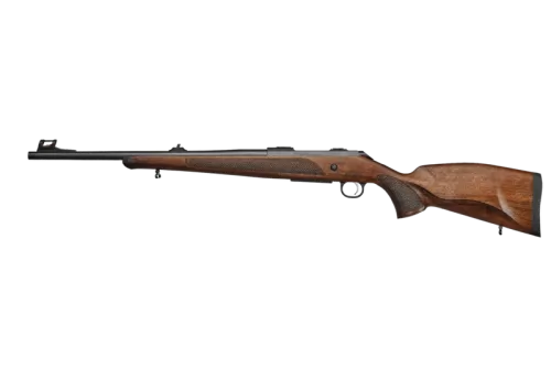 CZ 600 Lux Bolt Action Rifle 308 Winchester 20" Barrel M15X1 4 Rounds Walnut Bolt Knob