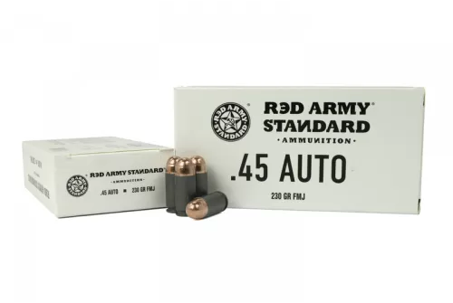 RED ARMY 45 AUTO 230GR 500RD CASE LC FMJ AM3262 CASE