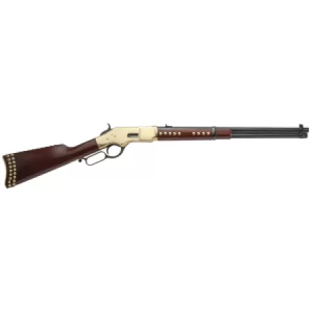 CIMARRON FIREARMS 1866 PAWNEE CARBINE .45LC 19" BLUED WALNUT W/NAILS CA228G19