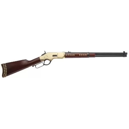 CIMARRON FIREARMS 1866 PAWNEE CARBINE .45LC 19" BLUED WALNUT W/NAILS CA228G19