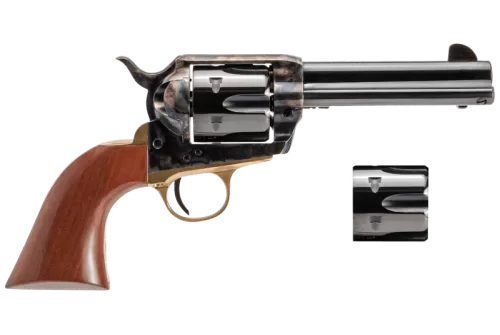 Cimarron Pistolero 9mm/.357mag - Dual Cylinder 4.75" Cc/walnut