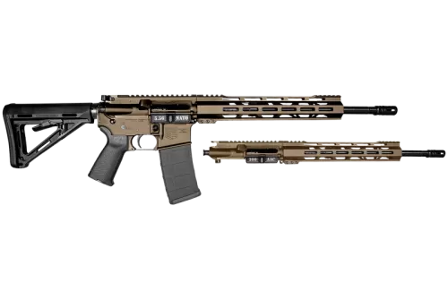 Diamondback Db1721k061 Db15 Combo 5.56X45mm Nato & 300 Blackout 16" 30+1, Fde Carbon Rec/12" M-Lok Handguard, Black Magpul Carbine Stock & Grip, Includes 2 Uppers