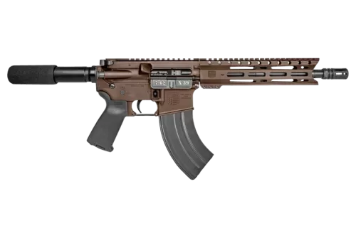 Diamondback Firearms DB15 7.62x39mm 10" AR Pistol - Midnight Bronze, Versatile and Reliable Tactical Pistol" - DB1915O071