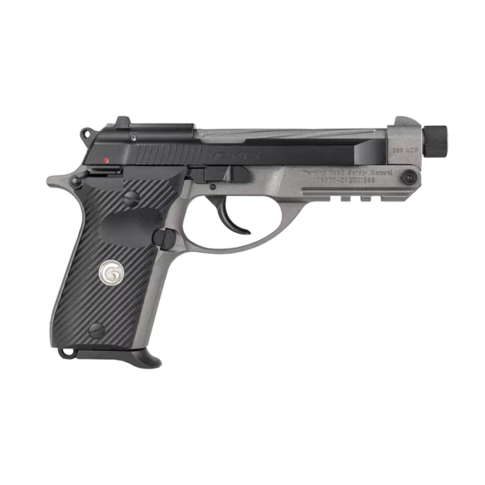 GIRSAN MC 14TX 380 ACP 4.9in 13rd Tungsten/Black Tip-Up Barrel DA/SA Pistol (390890)