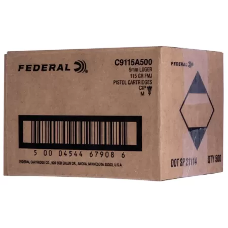 Champion Training 9mm Luger 115 Grain