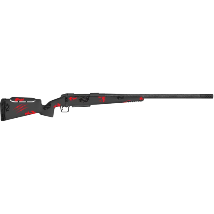 Fierce Firearms Twisted Rival, 7mm-08 Remington 22" 4+1 Blackout Camo