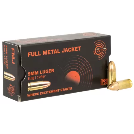 Ata Shotguns/foxtrot Llc , 9mm Fmj 124gr 50/box