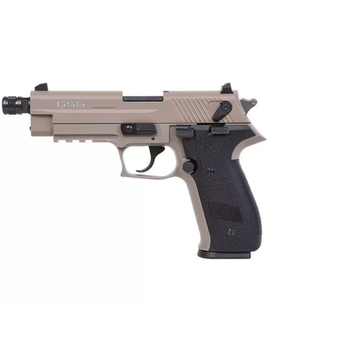 GSG Firefly Tan .22 LR 4.76" Barrel 10-Rounds SA/DA GSG Firefly Tan .22 LR 4.76" Barrel 10-Rounds SA/DA