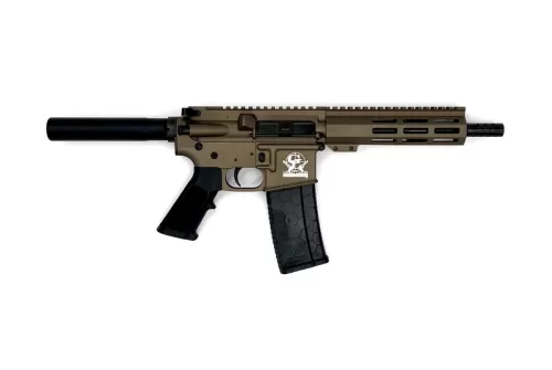 GLFA AR-15 Pistol Bronze .223 Wylde 7.5" Barrel 30-Rounds 7" Handguard