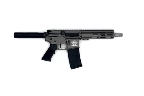 GLFA AR-15 Pistol Tungsten .223 Wylde 7.5" Stainless Barrel 30-Rounds