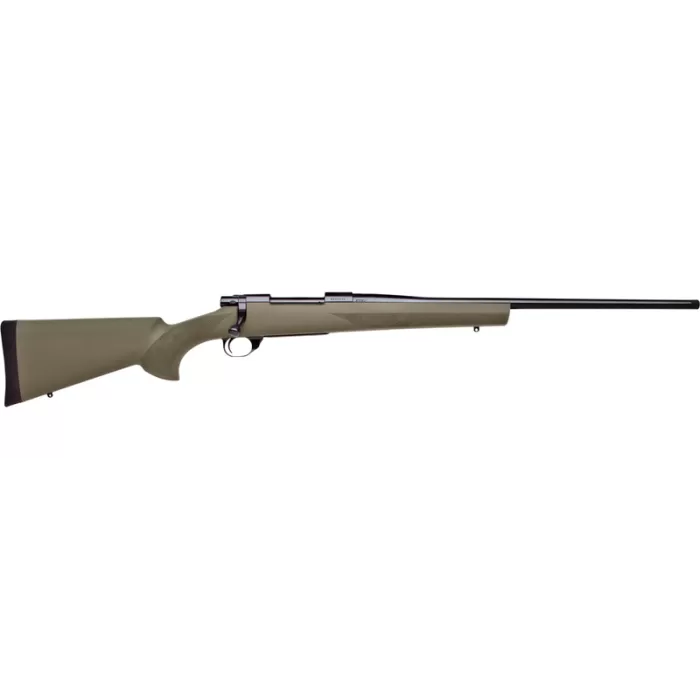 Howa M1500 Hogue Blued Bolt Action Rifle - 7mm Remington Magnum - 24in