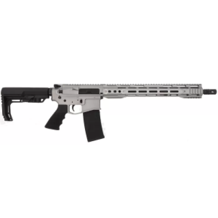 Juggernaut JCRFF15AG JTE-15 5.56x45mm NATO 16" 10+1 Gray Anodized Fixed Stock MLOK Juggernaut JCRFF15AG JTE-15 5.56x45mm NATO 16" 10+1 Gray Anodized Fixed Stock MLOK