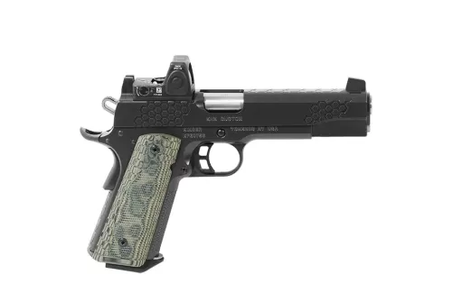 Kimber 1911 KHX Custom Gray / Black 9mm 5" Barrel 8-Rounds with Suppressor Height White Dot Sights