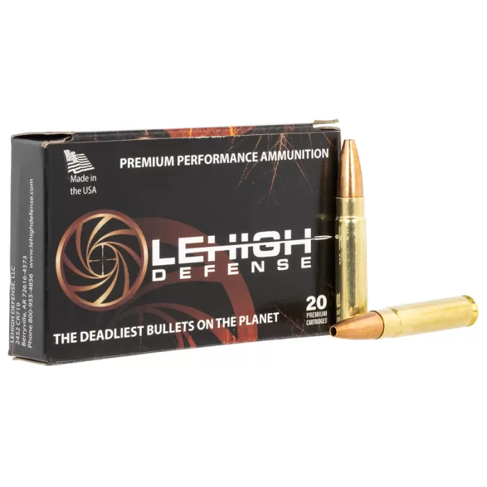 Lehigh Defense Controlled Chaos Rifle Ammo 300 HAM'R 125 Grain 20-Rounds Lehigh Defense Controlled Chaos Rifle Ammo 300 HAM'R 125 Grain 20-Rounds