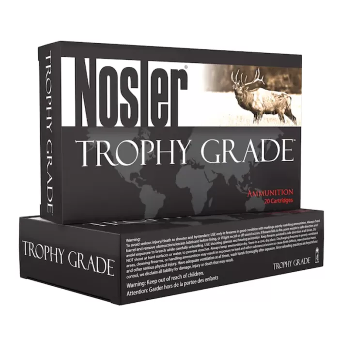 Nosler Trophy Grade Ammunition 6.5 PRC 140 Grain 20 Rounds