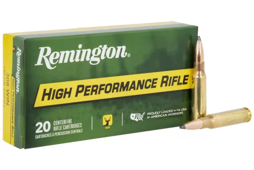 Remington High Performance Rifle Brass .308 Win 180 Grain 20-Rounds PSPBT