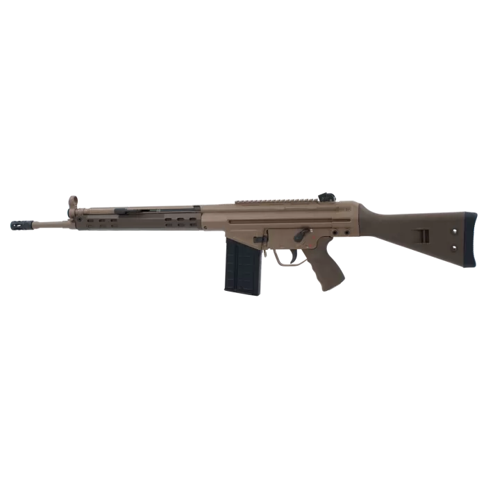 PTR GIR 91 308 Win/7.62 NATO 18" Barrel Patriot Brown Fixed Synthetic Stock Flat Dark Earth Cerakote Aluminum Receiver 20rd Mag PTR GIR 91 308 Win/7.62 NATO 18" Barrel Patriot Brown Fixed Synthetic Stock Flat Dark Earth Cerakote Aluminum Receiver 20rd Mag