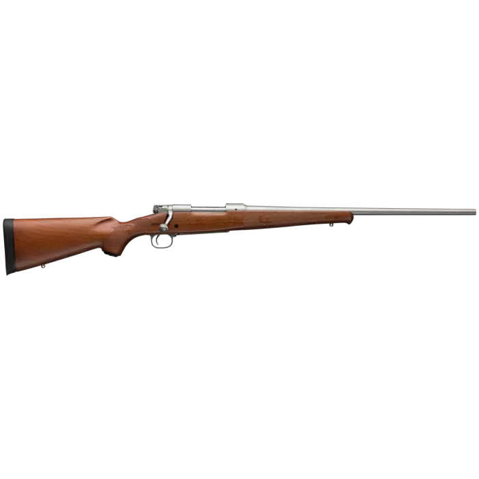 Winchester 70 Featherweight 270 Win Short Magnum, 24" Barrel, Grade I Walnut Stock, Stainless Steel, 3rd