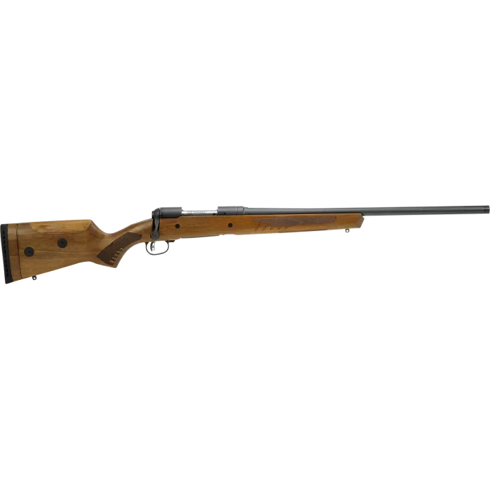 Savage 110 Classic 243 Winchester, 22" Barrel, Walnut Stock Black, 4rd