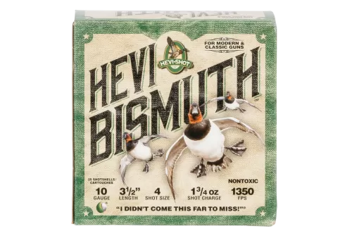 Hevishot Hevi-bismuth, Hevi 15504 Bismuth Wf   10 3.5   4  13/4 25/10