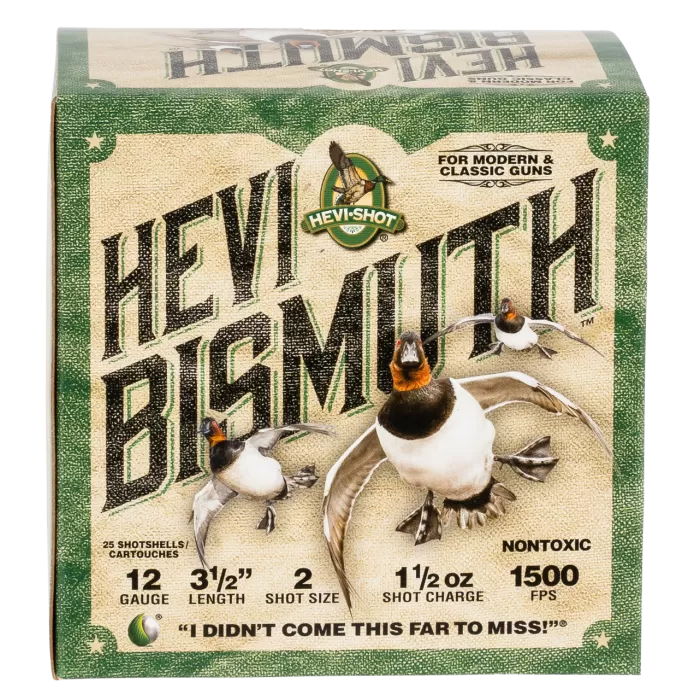 Hevishot Hevi-bismuth, Hevi 14502 Bismuth Wf 12 3.5 2 11/2 25/10 Hevishot Hevi-bismuth, Hevi 14502 Bismuth Wf 12 3.5 2 11/2 25/10