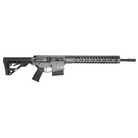 HM DEFENSE Avenger M308 308 Win/7.62 NATO 18.00" Barrel, Black Hardcoat Anodized Black Mil-Spec HM Stock 10rd Mag