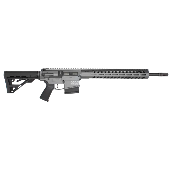 HM DEFENSE Avenger M308 308 Win/7.62 NATO 18.00" Barrel, Black Hardcoat Anodized Black Mil-Spec HM Stock 10rd Mag