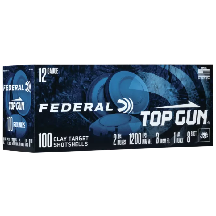 Federal Top Gun Shotshells 12ga 2-3/4 Federal Top Gun Shotshells 12ga 2-3/4