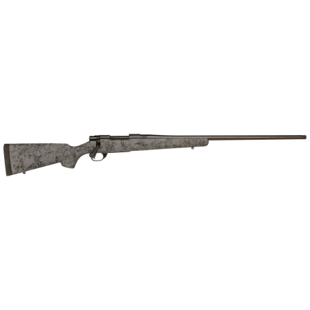 Howa 1500 6.5 PRC 24" TB Black Rec/Barrel Gray with Black Webbing Fixed HS Precision Stock Right Hand (Full Size) 3+1Rd