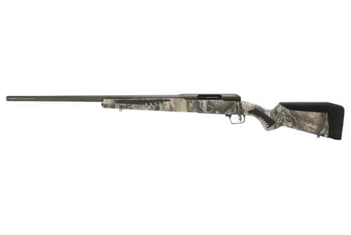 Savage 110 Timberline 6.5 Creedmoor, 22" Realtree Excape Fixed AccuFit Stock Olive Drab Green Cerakote Left Hand, 4rd