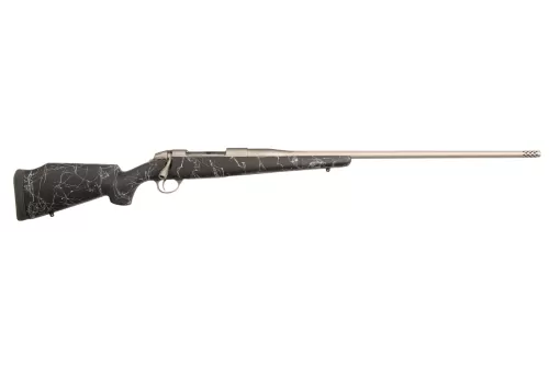 Fierce Firearms Fury 300 Win Mag 24" 3+1 Stainless Steel Black Gray Webbing Fixed Stock