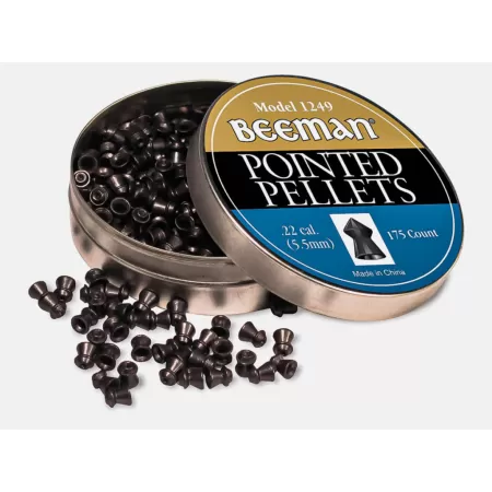 Beeman Pointed Pellets 22 Pellet Lead 175 Per Tin
