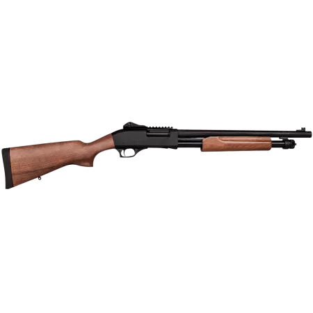 SDS Imports All-Purpose 12 Ga, 3", 18.5" Barrel, Black, Optics Ready Rail, Walnut Stock, Fiber Optic Front Sight, 5rd