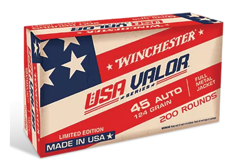 USA TARGET 45 AUTO 230GR FMJ 100/BOX 5 BX/CS