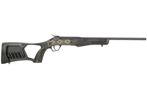 Rossi Tuffy Youth 410 Ga, 3", 18.50" Barrel, Black, Snakeskin Engraving, Thumbhole Stock, 1rd