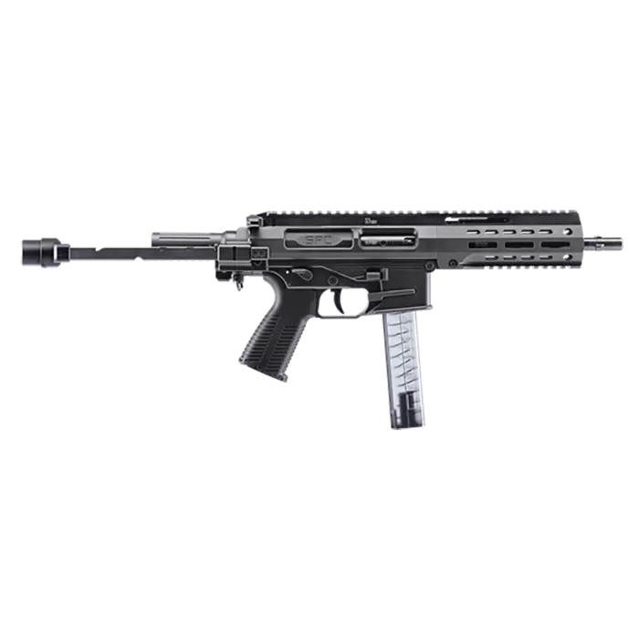 B&T SPC9 9mm Black Pistol w/Telescopic Brace Adapter BT-500003-TB-US B&T SPC9 9mm Black Pistol w/Telescopic Brace Adapter BT-500003-TB-US