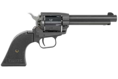 Heritage Rough Rider 22 LR/22 WMR 4.75" Barrel, Black, Polymer Grips, 6rd