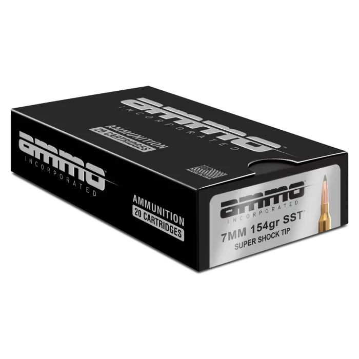 Ammo Inc. Signature Brass 7mm Rem Mag 154 Grain 20-Rounds SST Ammo Inc. Signature Brass 7mm Rem Mag 154 Grain 20-Rounds SST
