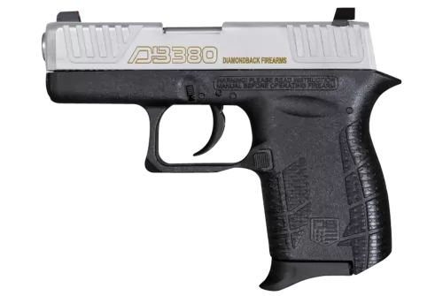 Diamondback G4 380 ACP, 2" Barrel, Nickel Boron Slide, 6rd