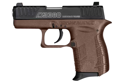 Diamondback G4 380 ACP, 2" Barrel, Midnight Bronze, 6rd