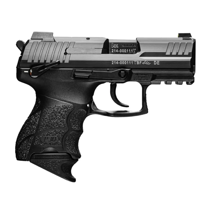 HK P30SK LEM- DAO 9mm, 3.27" Barrel, Black, Modular Grip Panels, 12rd/15rd HK P30SK LEM- DAO 9mm, 3.27" Barrel, Black, Modular Grip Panels, 12rd/15rd