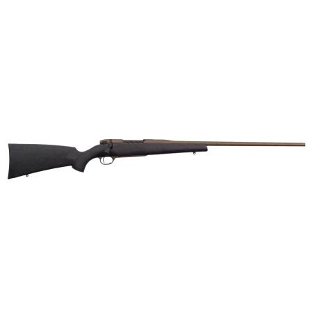 Weatherby Mark V Hunter .243 Win, 22" Barrel, Burnt Bronze, Black Speckled Gray Stock, 4rd